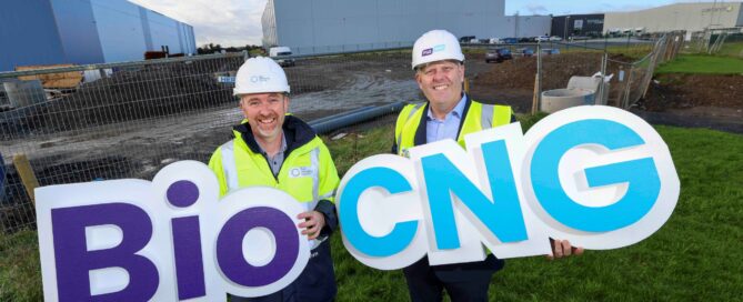 Republic of Ireland's first dedicated Bio-CNG station will support Irish business to decarbonise their transport fleets with clean and sustainable Bio-CNG fuel